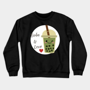 Boba Lover - Flirty Tea Crewneck Sweatshirt